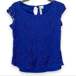 COPY - Blue Lace Tee by Adiva